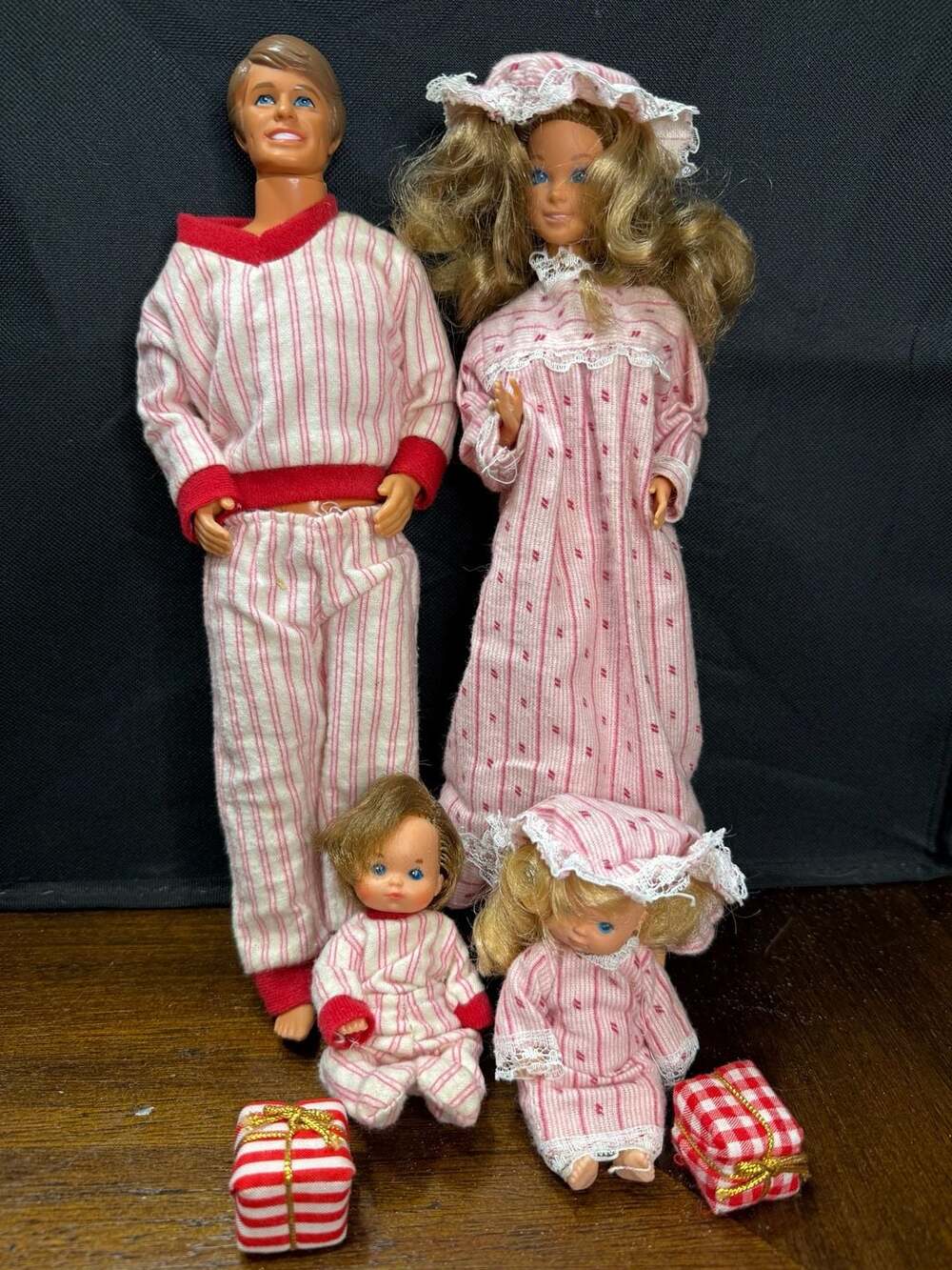 Mattel Barbie Family Doll Lot Vintage Pajamas